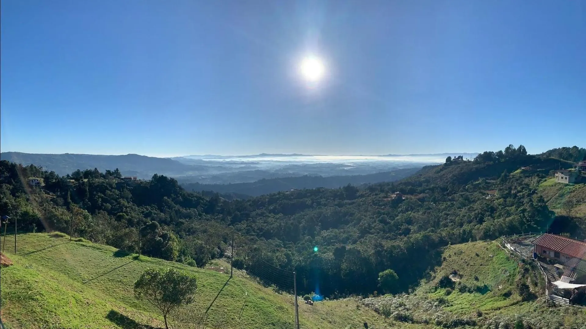 Dom wakacyjny Willa El Cielo En La Vereda Barroblanco De Santa Elena Medellín Kolumbia